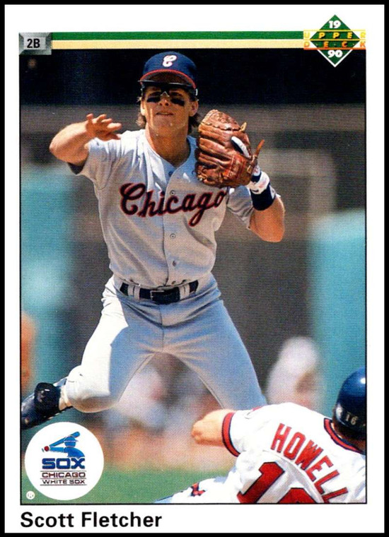 1990 Upper Deck #310 Scott Fletcher VG Chicago White Sox 