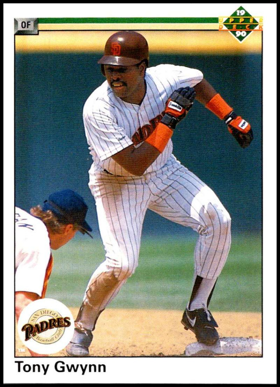 1990 Upper Deck #344 Tony Gwynn UER VG San Diego Padres 