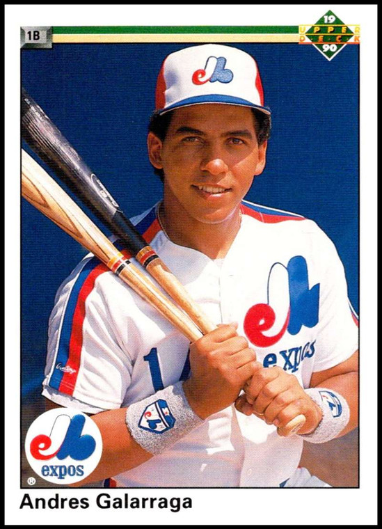 1990 Upper Deck #356 Andres Galarraga VG Montreal Expos 