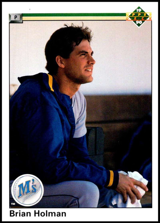 1990 Upper Deck #362 Brian Holman VG Seattle Mariners 