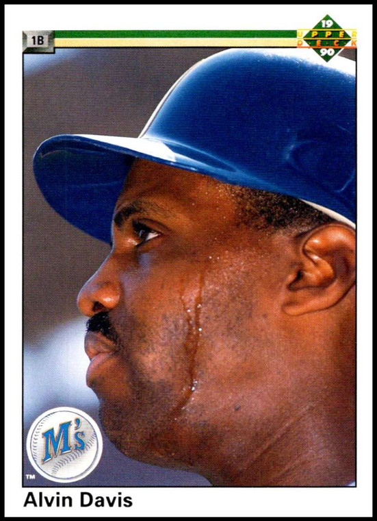 1990 Upper Deck #364 Alvin Davis VG Seattle Mariners 