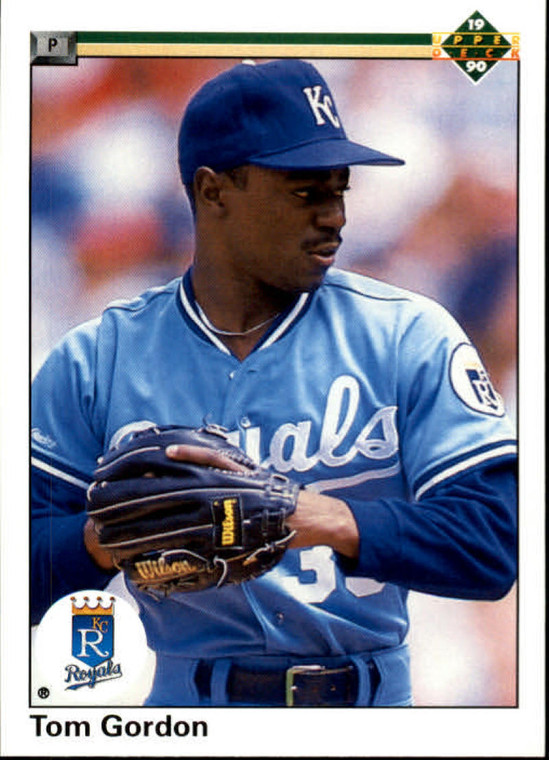 1990 Upper Deck #365 Tom Gordon VG Kansas City Royals 