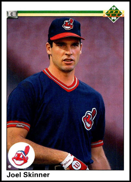 1990 Upper Deck #369 Joel Skinner VG Cleveland Indians 