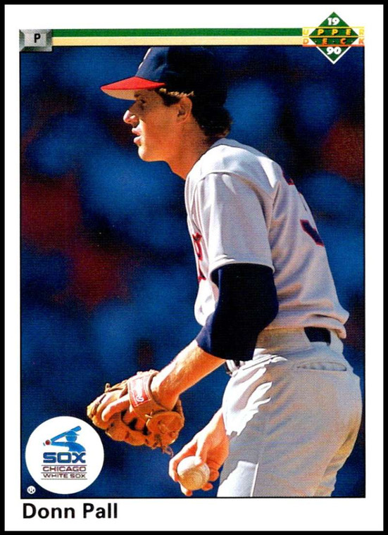 1990 Upper Deck #386 Donn Pall VG Chicago White Sox 