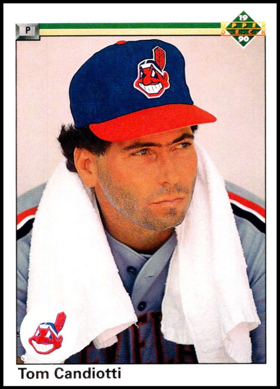 1990 Upper Deck #388 Tom Candiotti VG Cleveland Indians 