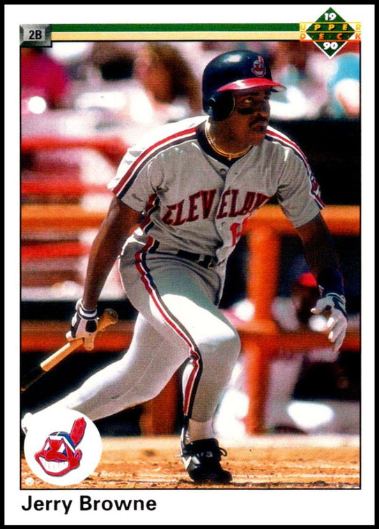 1990 Upper Deck #426 Jerry Browne VG Cleveland Indians 
