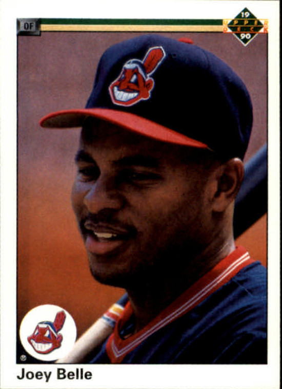 1990 Upper Deck #446 Albert Belle VG Cleveland Indians 