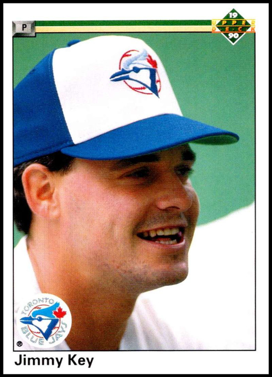 1990 Upper Deck #462 Jimmy Key VG Toronto Blue Jays 