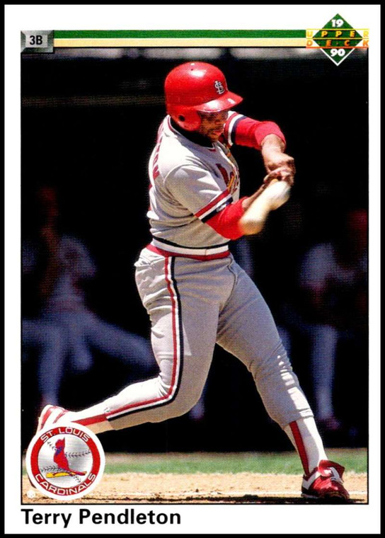 1990 Upper Deck #469 Terry Pendleton VG St. Louis Cardinals 