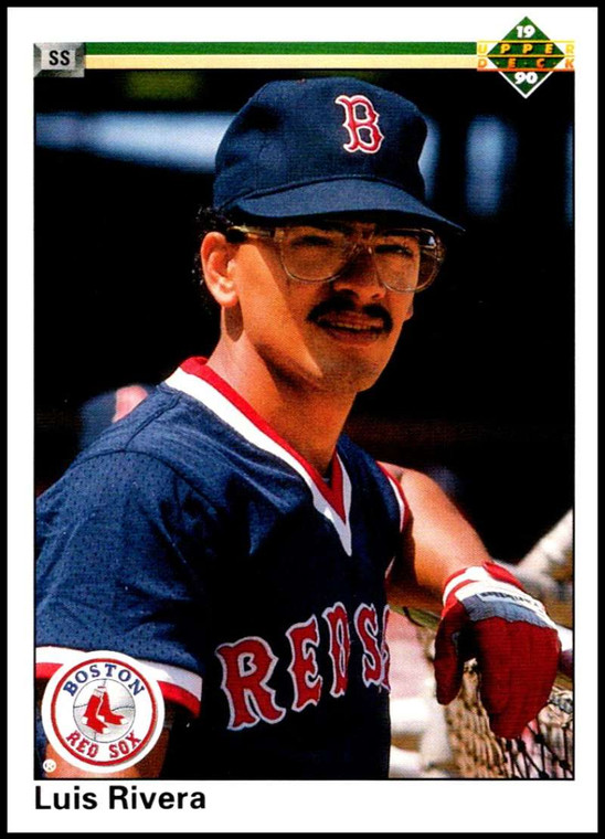1990 Upper Deck #482 Luis Rivera VG Boston Red Sox 