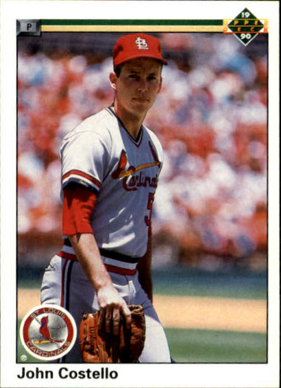 1990 Upper Deck #486 John Costello VG St. Louis Cardinals 