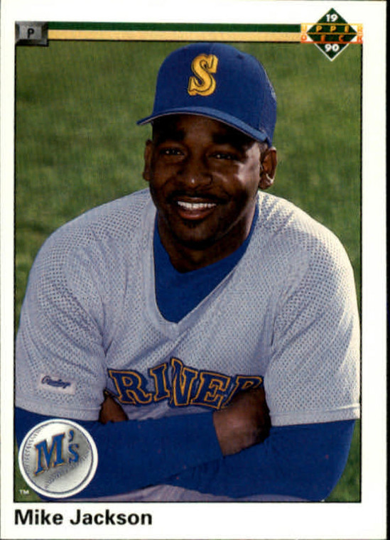 1990 Upper Deck #494 Mike Jackson VG Seattle Mariners 