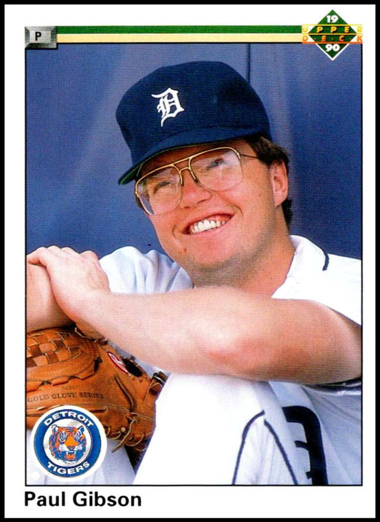 1990 Upper Deck #496 Paul Gibson VG Detroit Tigers 