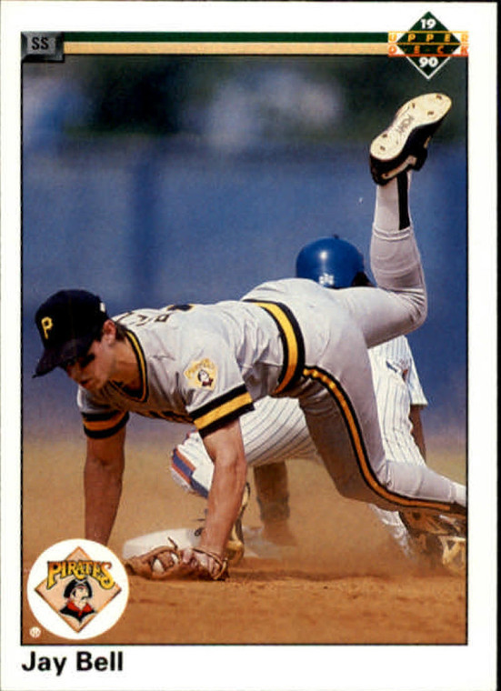 1990 Upper Deck #517 Jay Bell VG Pittsburgh Pirates 