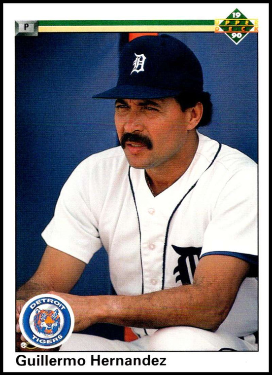 1990 Upper Deck #518 Guillermo Hernandez VG Detroit Tigers 