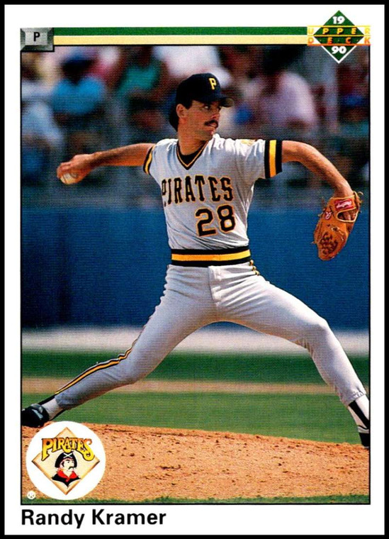 1990 Upper Deck #519 Randy Kramer UER VG Pittsburgh Pirates 