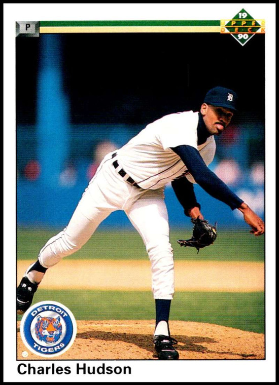 1990 Upper Deck #520 Charles Hudson VG Detroit Tigers 