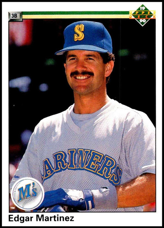 1990 Upper Deck #532 Edgar Martinez VG Seattle Mariners 