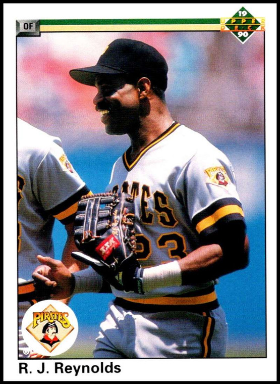 1990 Upper Deck #540 R.J. Reynolds VG Pittsburgh Pirates 