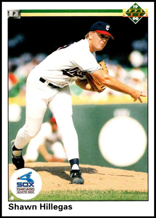1990 Upper Deck #541 Shawn Hillegas VG Chicago White Sox 