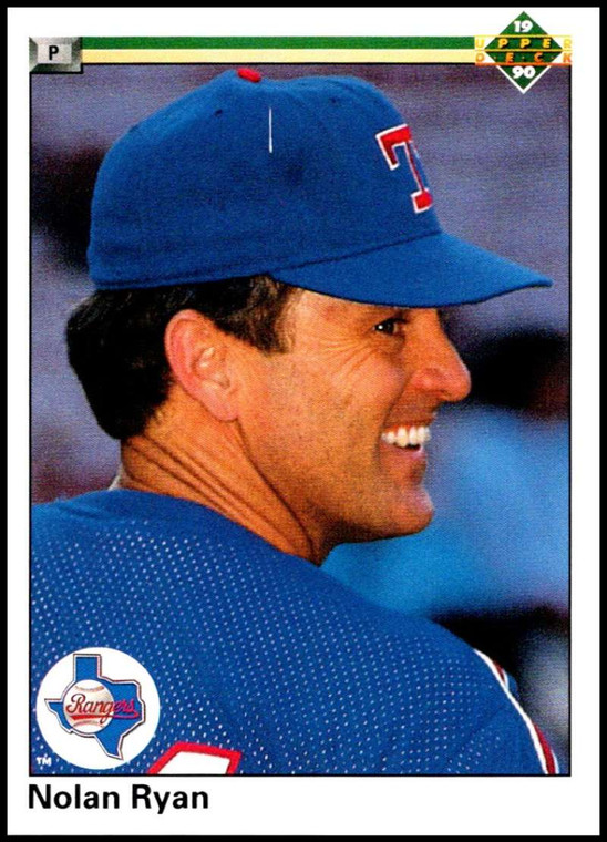 1990 Upper Deck #544 Nolan Ryan VG Texas Rangers 