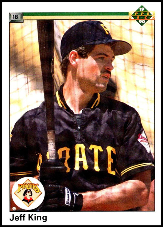 1990 Upper Deck #557 Jeff King VG Pittsburgh Pirates 