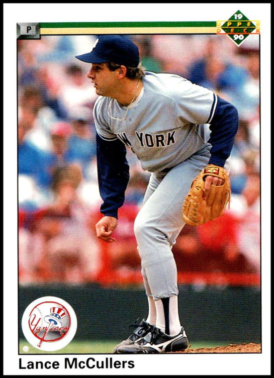 1990 Upper Deck #615 Lance McCullers VG New York Yankees 