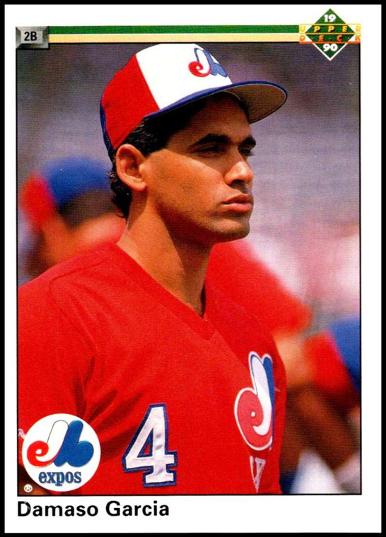 1990 Upper Deck #649 Damaso Garcia VG Montreal Expos 