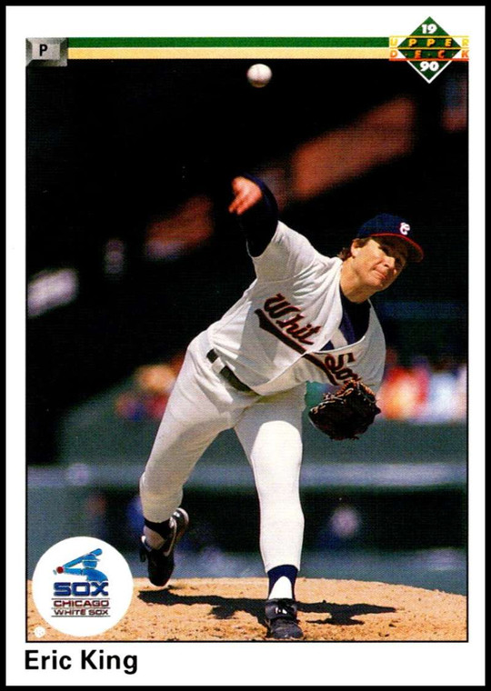 1990 Upper Deck #651 Eric King VG Chicago White Sox 