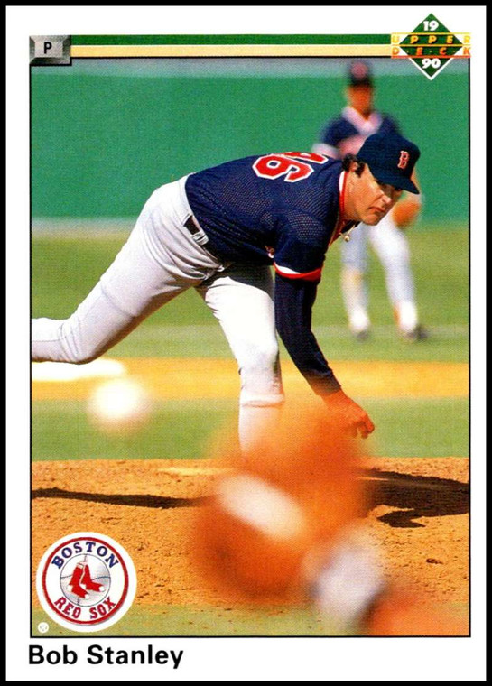 1990 Upper Deck #654 Bob Stanley VG Boston Red Sox 