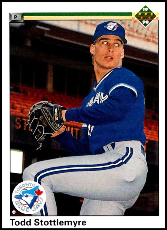 1990 Upper Deck #692 Todd Stottlemyre VG Toronto Blue Jays 