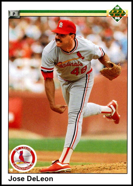 1990 Upper Deck #697 Jose DeLeon VG St. Louis Cardinals 