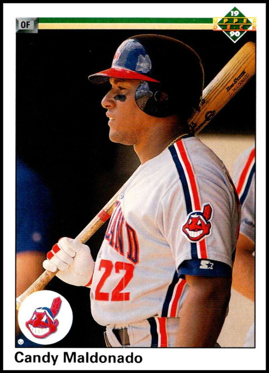 1990 Upper Deck #780 Candy Maldonado VG Cleveland Indians 