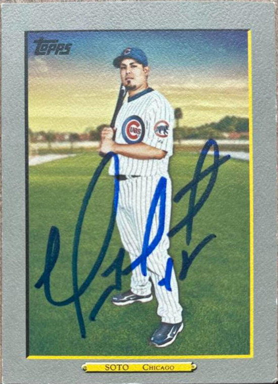 Geovany Soto Autographed 2009 Topps Turkey Red #TR42