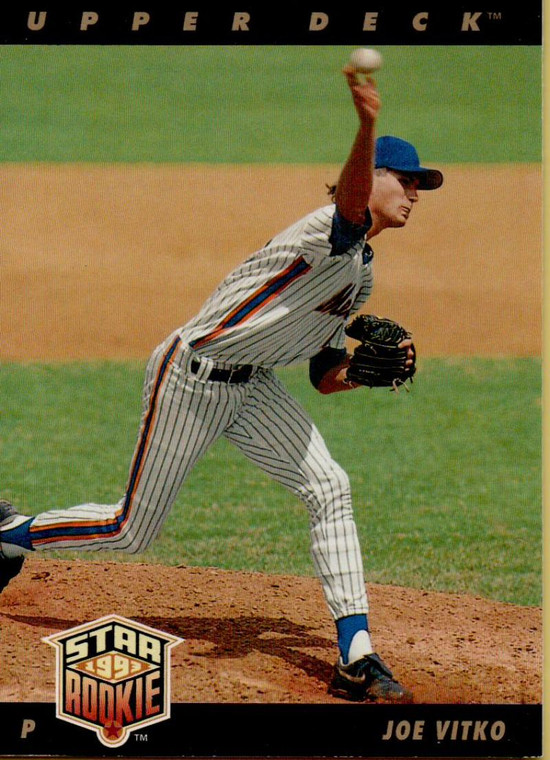 1993 Upper Deck #10 Joe Vitko VG New York Mets 
