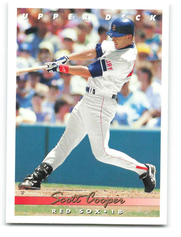 1993 Upper Deck #57 Scott Cooper VG Boston Red Sox 
