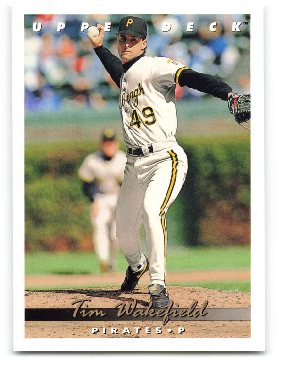 1993 Upper Deck #66 Tim Wakefield VG Pittsburgh Pirates 