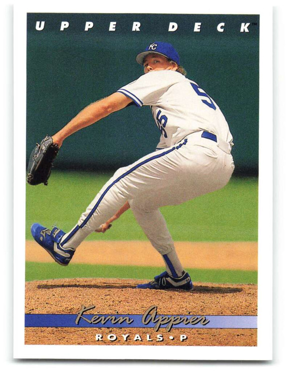 1993 Upper Deck #89 Kevin Appier VG Kansas City Royals 