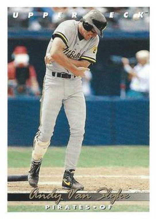 1993 Upper Deck #124 Andy Van Slyke VG Pittsburgh Pirates 