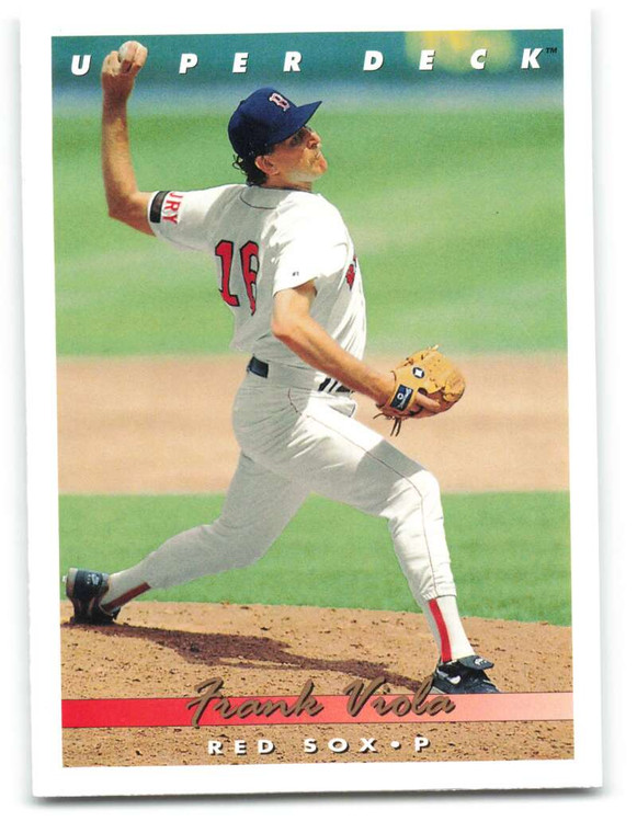 1993 Upper Deck #131 Frank Viola VG Boston Red Sox 