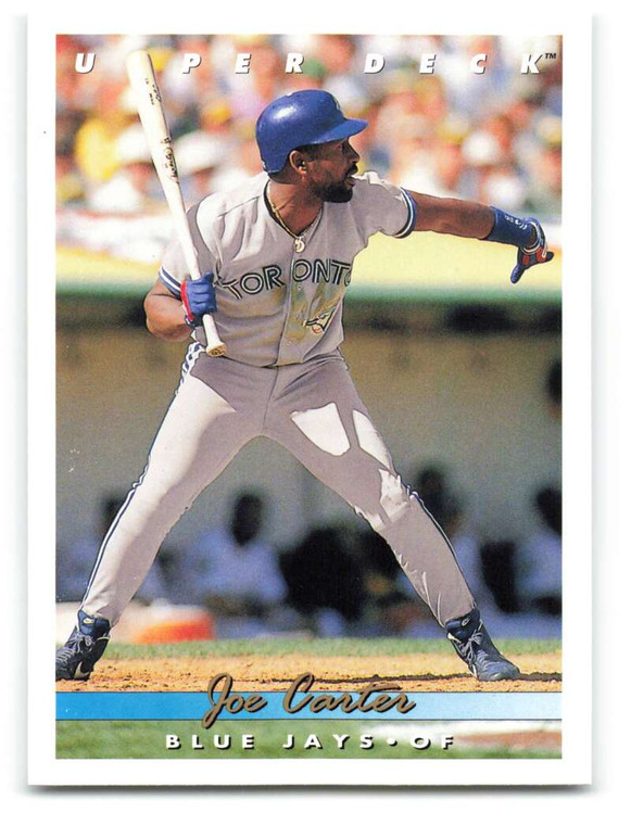 1993 Upper Deck #223 Joe Carter VG Toronto Blue Jays 