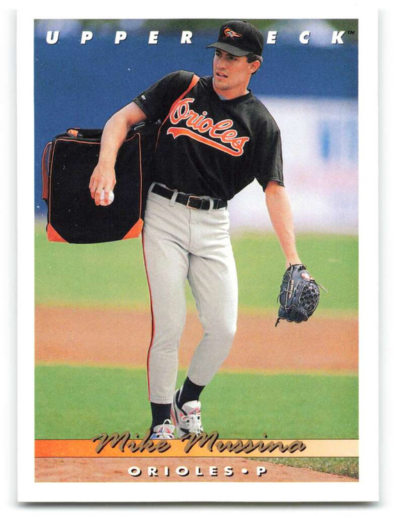 1993 Upper Deck #233 Mike Mussina VG Baltimore Orioles 
