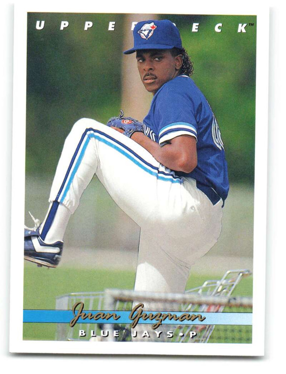 1993 Upper Deck #266 Juan Guzman VG Toronto Blue Jays 