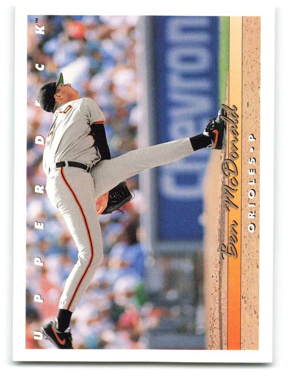 1993 Upper Deck #276 Ben McDonald VG Baltimore Orioles 
