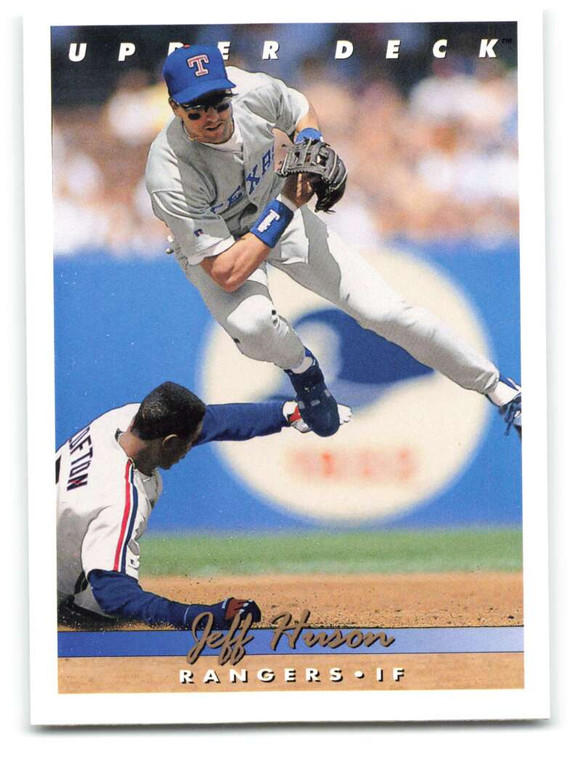 1993 Upper Deck #289 Jeff Huson VG Texas Rangers 