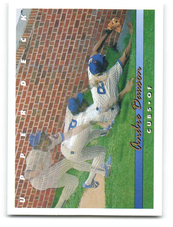 1993 Upper Deck #308 Andre Dawson VG Chicago Cubs 