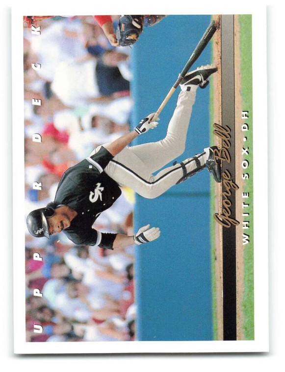 1993 Upper Deck #345 George Bell VG Chicago White Sox 