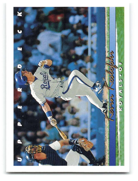 1993 Upper Deck #351 Kevin Koslofski VG Kansas City Royals 