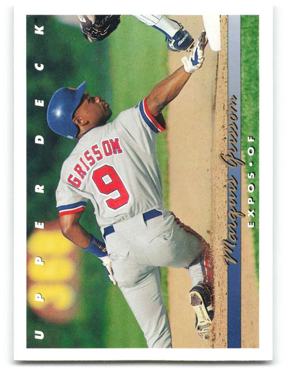 1993 Upper Deck #356 Marquis Grissom VG Montreal Expos 