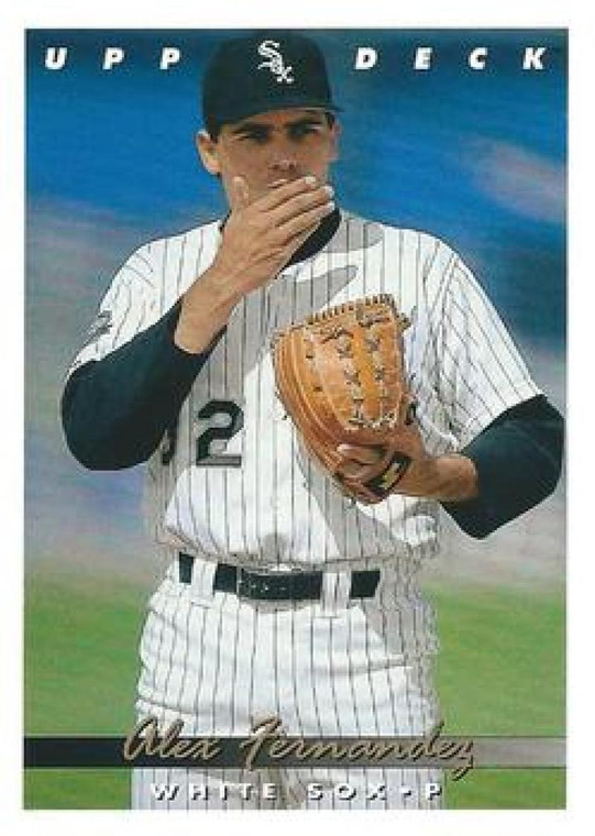 1993 Upper Deck #362 Alex Fernandez VG Chicago White Sox 